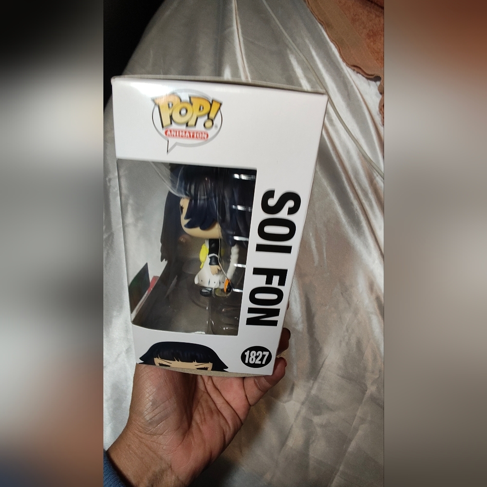 Funko Pop! Animation Soi Fon Figure - Black and White - Picture 3 of 5